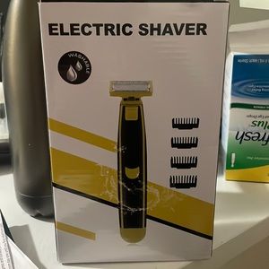 Brand new electric shaver in box